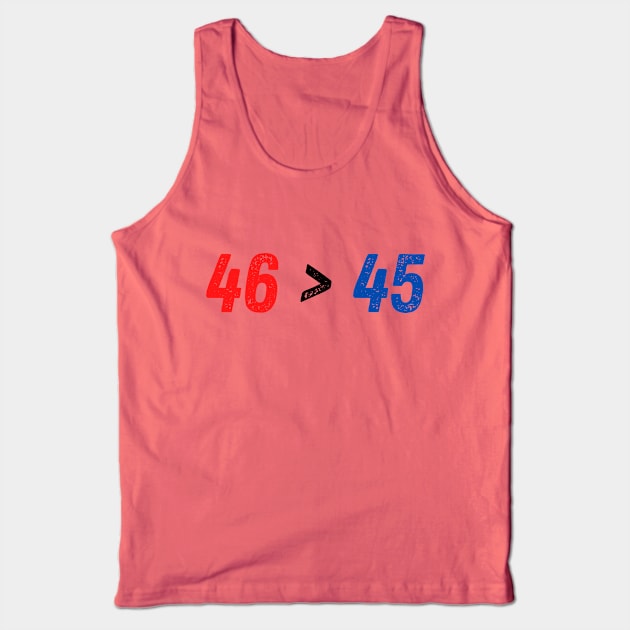 Trump Lost Haha 45 46 Biden Won Election 2020 Tank Top by SPOKN